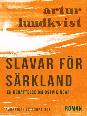 cover image of Slavar för Särkland